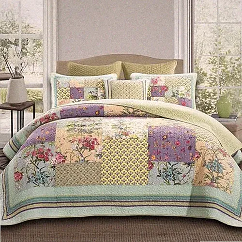 Oversized King Bedspread Oversized King (120 x 118 inch) Patchwork Rural